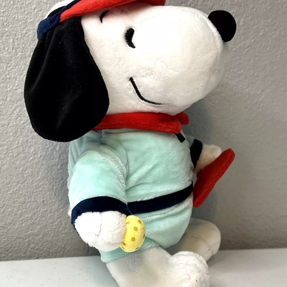 New in Hand Pickleball Snoopy Summer 2024 Peanuts 11” Plush As Seen on TikTok - Picture 9 of 10